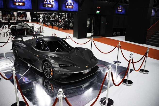 Дорожная версия X-Bow была разработана совместно с KISKA, Audi и Dallara | Источник: Антон Михайлов / пресс-служба РМК Екатеринбург