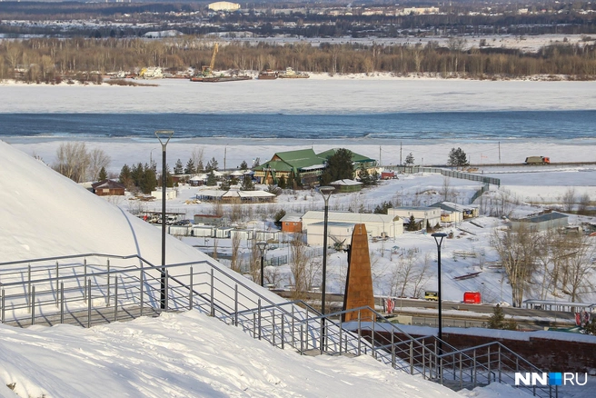 Снегопады в городе наконец отступили | Источник: Наталья Бурухина / NN.RU