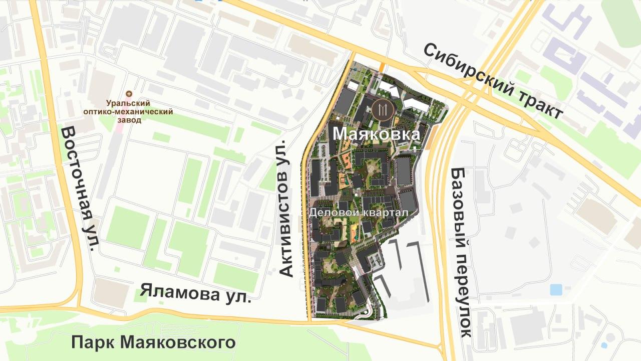 В ближайшие пару лет Яламова продлят до переулка Базового, что серьезно разгрузит перекрестки Восточная — Сибирский тракт и Сибирский тракт — Базовый | Источник: Галина Милюкова