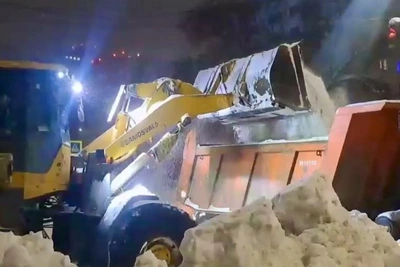 Snowfalls Intensify in Nizhny Novgorod