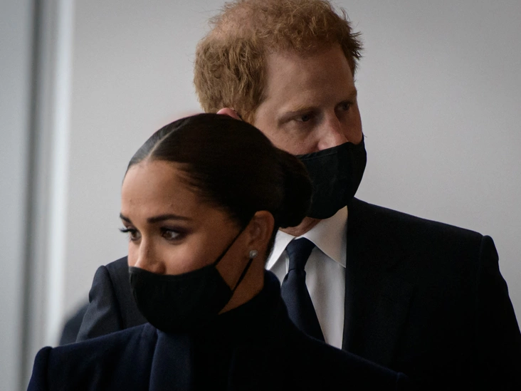 Герцогиня Меган и принц Гарри посещают обсерваторию One World в Нью-Йорке, 23 сентября 2021