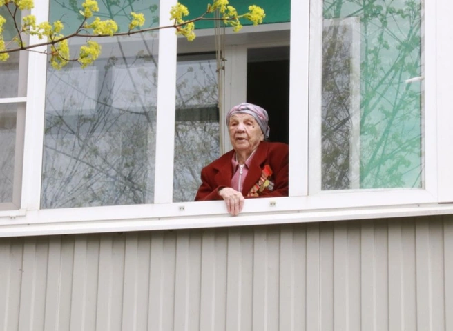Глава Рязани поздравила с Днем Победы 95-летнюю Пелагею Москвитину | ya62.ru