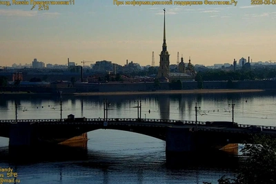 Пятничная жара в Петербурге: до +27°C