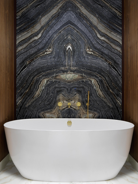 Мрамор в ванной комнате: 50+ примеров | myDecor