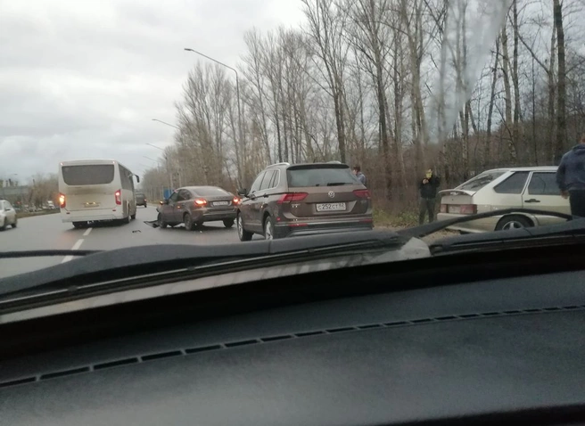 На выезде из Рязани произошла авария | ya62.ru