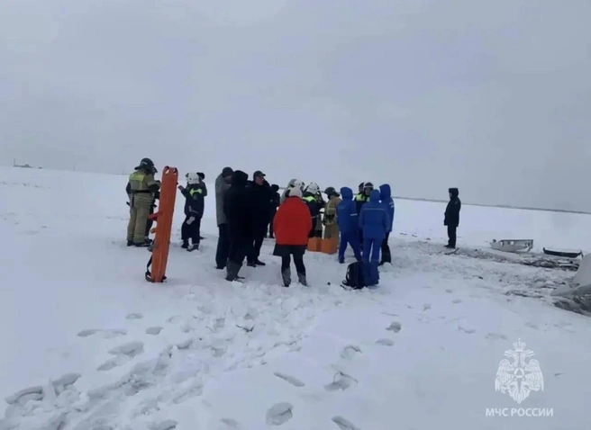 Причины крушения пока неизвестны | Источник: ГУ МЧС России по Оренбургской области
