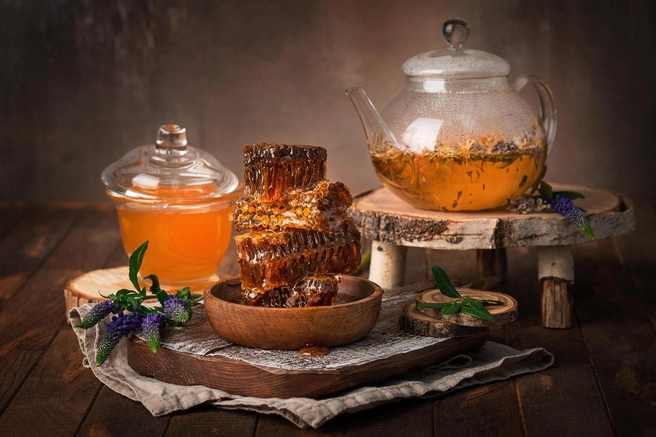 Гостям предлагают познакомиться со вкусами Алтайского края | Источник: АНО «Алтайтурцентр», фотограф Руслан Олинчук