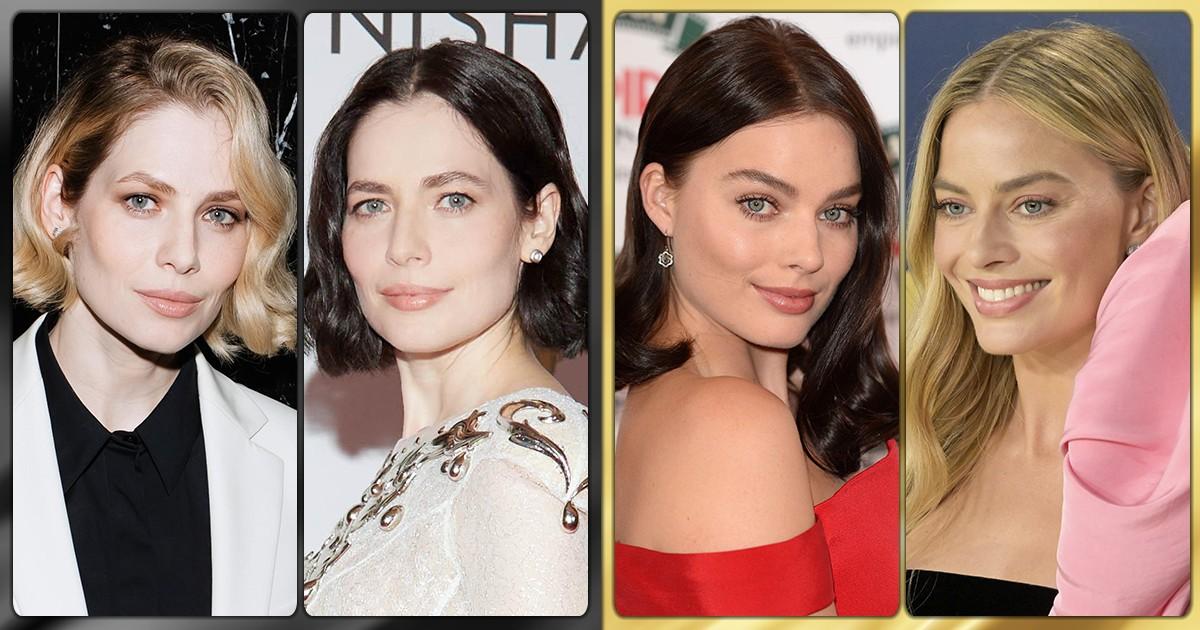 То блондинки, то брюнетки: какой цвет волос больше идет Снигирь, Робби, Хэтэуэй и другим звездам