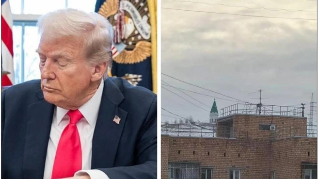 Красноярка сдает квартиру для Дональда Трампа с видом на Пятницкую часовню | Источник: The White House, «Юла» / youla.ru