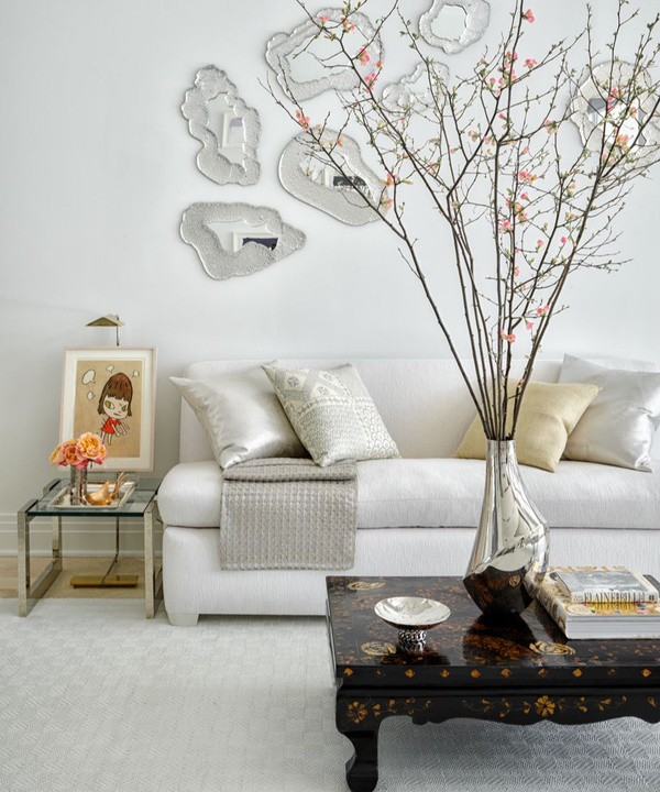 Белые диваны: 25 стильных примеров