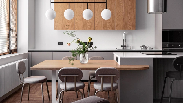 Светлая квартира 120 м² в Санкт-Петербурге