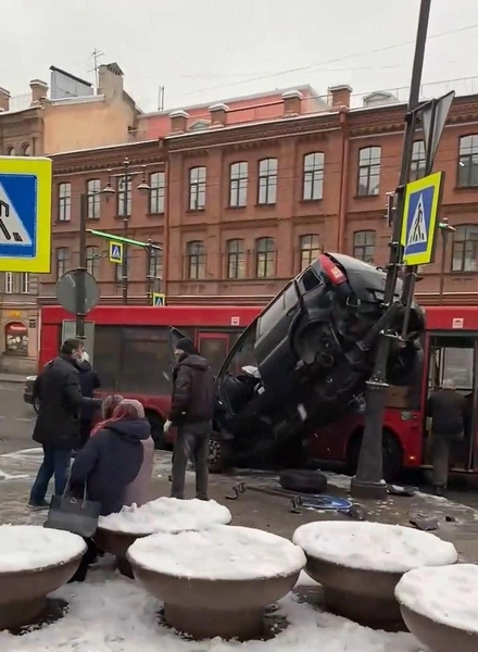 Скриншот видео из группы «ДТП и ЧП | Санкт-Петербург»