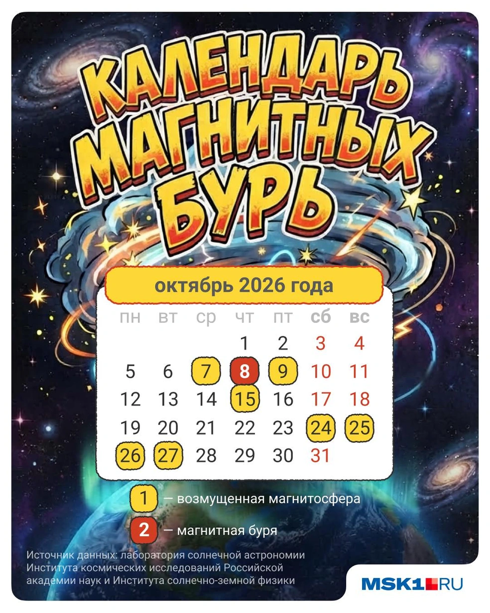 Сохраняйте календарик — пригодится! | Источник: Полина Авдошина / Городские медиа