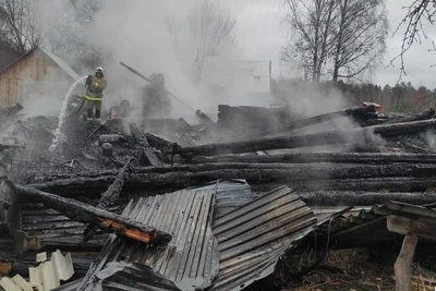 В Ермишинском округе сгорел дачный дом: названа причина пожара