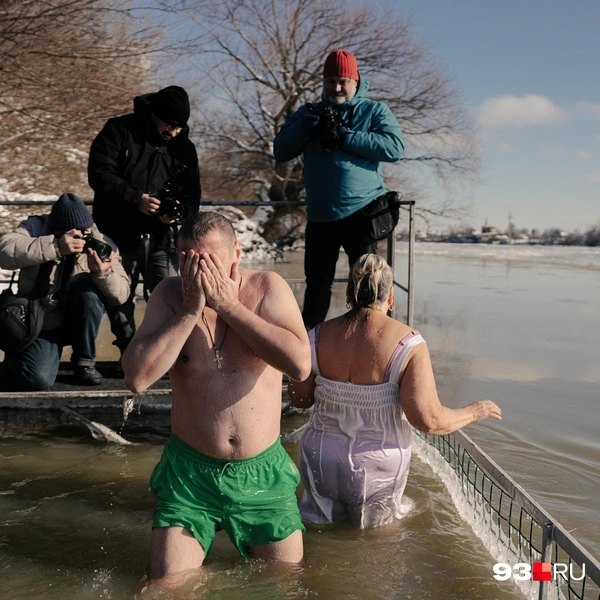 В этом году в храме собралось много фотографов | Источник: Дарья Паращенко / 93.RU
