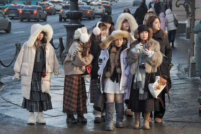 Интересная погода начала февраля в Петербурге