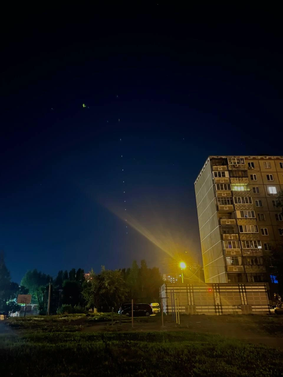 Всего запустили 27 спутников | Источник: читатель 74.RU