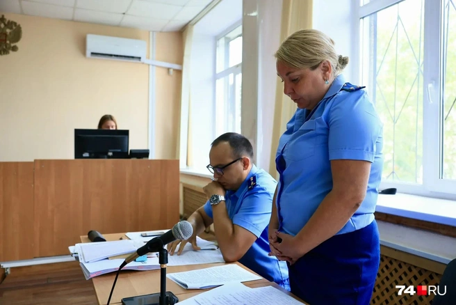 На первом заседании сотрудники прокуратуры огласили обвинения в адрес Федерягина | Источник: Михаил Шилкин