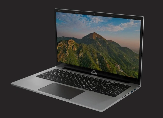 В модель ноутбука «Бештау» LT1502 установлен процессор Intel 11-го поколения, до 16 Гб оперативной памяти DDR4, дисковые накопители общим объемом до 4 Тб. Экран на IPS-матрице, разрешение — Full HD | Источник: Gkbeshtau.ru