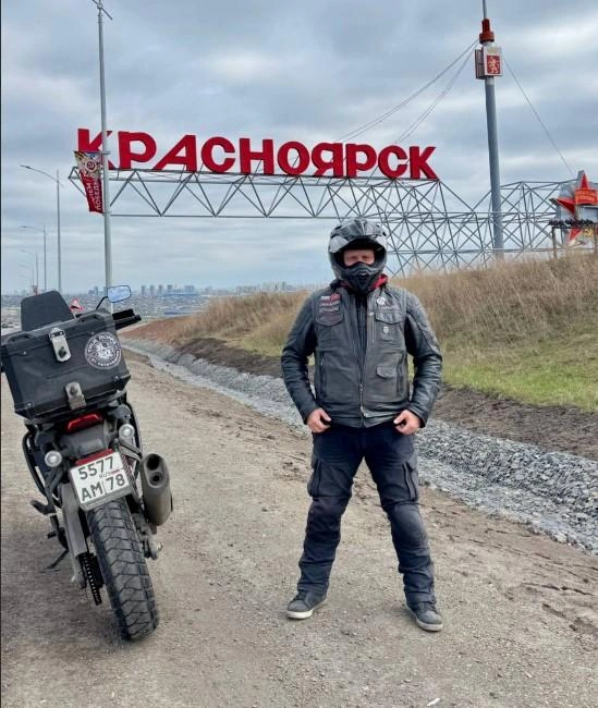 На въезде в Красноярск | Источник: Сергей Ересов
