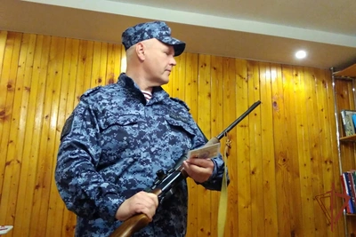 Росгвардия Кировской области проверяет владельцев оружия