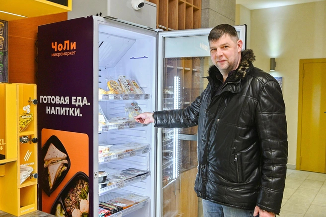 Благодаря автоматам Николая Гордеева сотни офисных работников не пропускают обеды  | Источник: Максим Воробьев