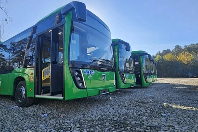 В Челябинск поступили 22 новых автобуса