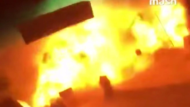 Кадры с места ЧП | Источник: Mash / Telegram