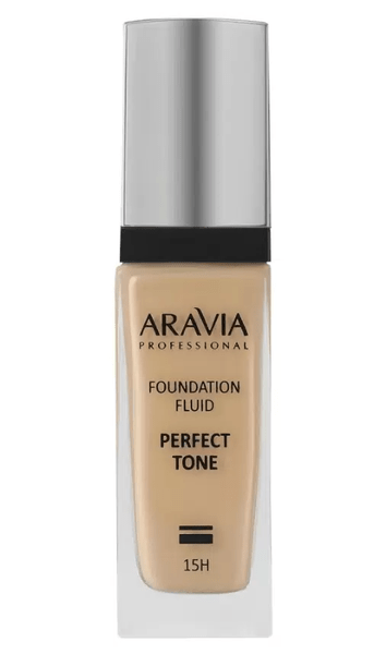 Aravia Professional Тональный крем для увлажнения и естественного сияния кожи Perfect Tone, 02 светло-бежевый
