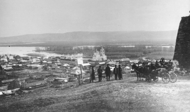 Панорама Старого Кузнецка в начале 20 века | Источник: pastvu.com