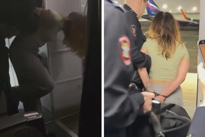 Самолет развернули из-за дебоша пассажирки, усмиренной певцом Глызиным