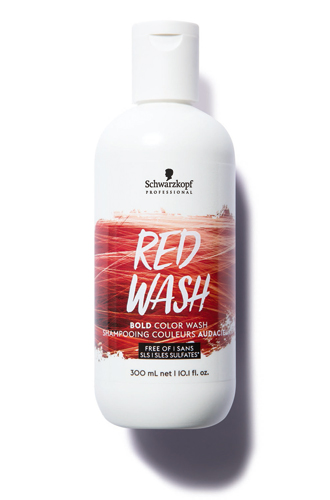 Bold Color Wash, Schwarzkopf ProfessionalВысокопигментированный бессульфатный тонер. Четыре ярких оттенка (красный, розовый, фиолетовый, голубой). Можно использовать в домашних условиях. Интенсивность цвета зависит от длительности применения.