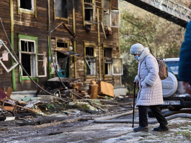 Судьба пострадавших от пожара остаётся неясной