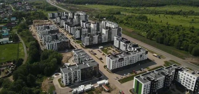 Всего за год построили и заселили пять современных домов | Источник: DARS