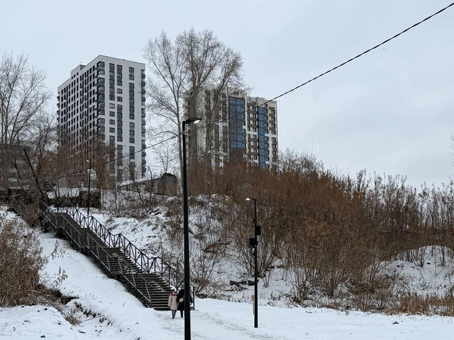 «Каменка» — парк-долгострой, завершить благоустройство должны были несколько лет назад | Источник: Максим Кудрявцев / Telegram