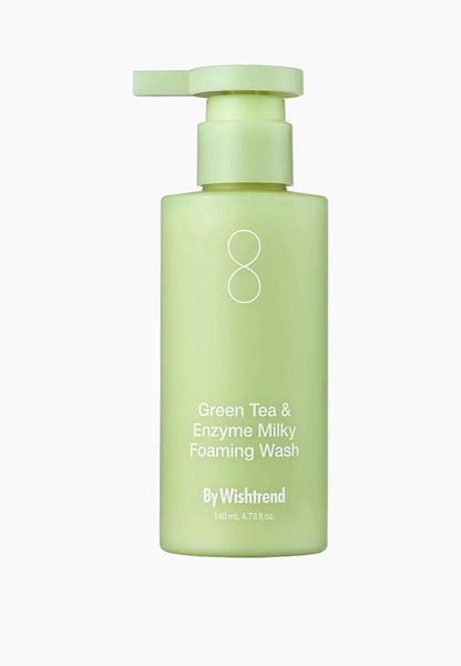 Пенка для умывания By Wishtrend Green Tea & Enzyme Milky Foaming Wash