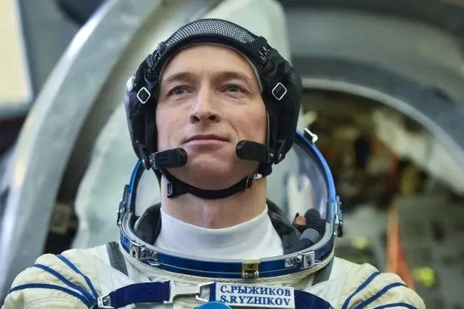 8 апреля 2025 года Рыжиков отправился на космическую станцию в третий раз | Источник: Роскосмос / Vk.com