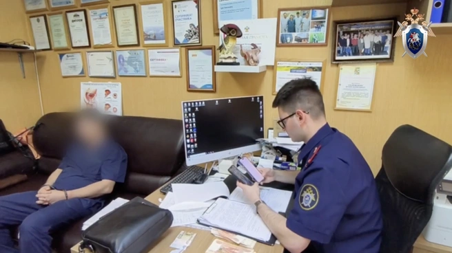 В Краснодаре задержали онколога, против него возбуждено уголовное дело | Источник: СУ СКР по Краснодарскому краю / T.me
