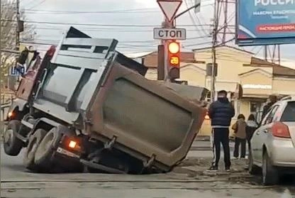 Тот самый самосвал | Источник: Очевидцы