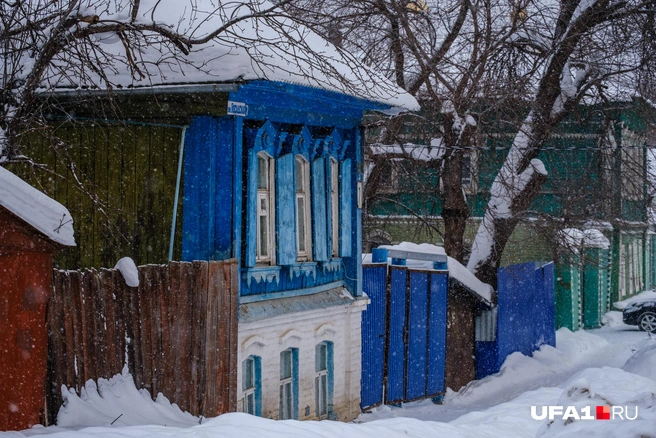 Много домиков, построенных еще в царское время | Источник: Булат Салихов / UFA1.RU