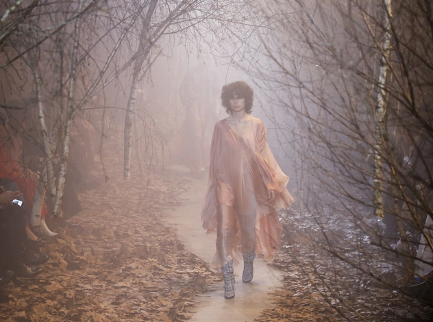 Fashion director notes: райские сады на показе Off-White FW 2017/18