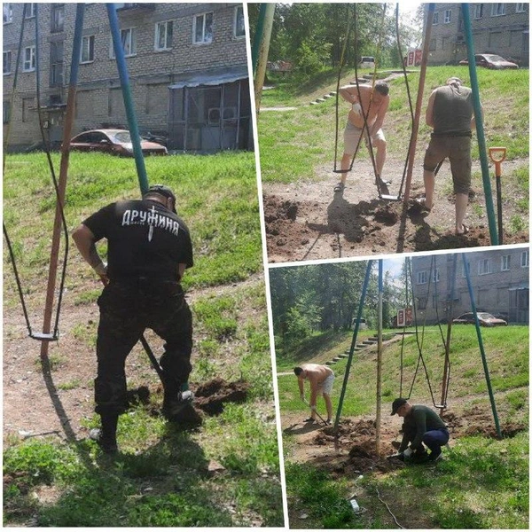 Могут организоваться, помочь в благоустройстве двора | Источник: «Русская община»