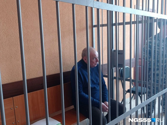 Во время заседания суда Владимир Куприянов вел себя невозмутимо | Источник: Сергей Энквист / NGS55.RU