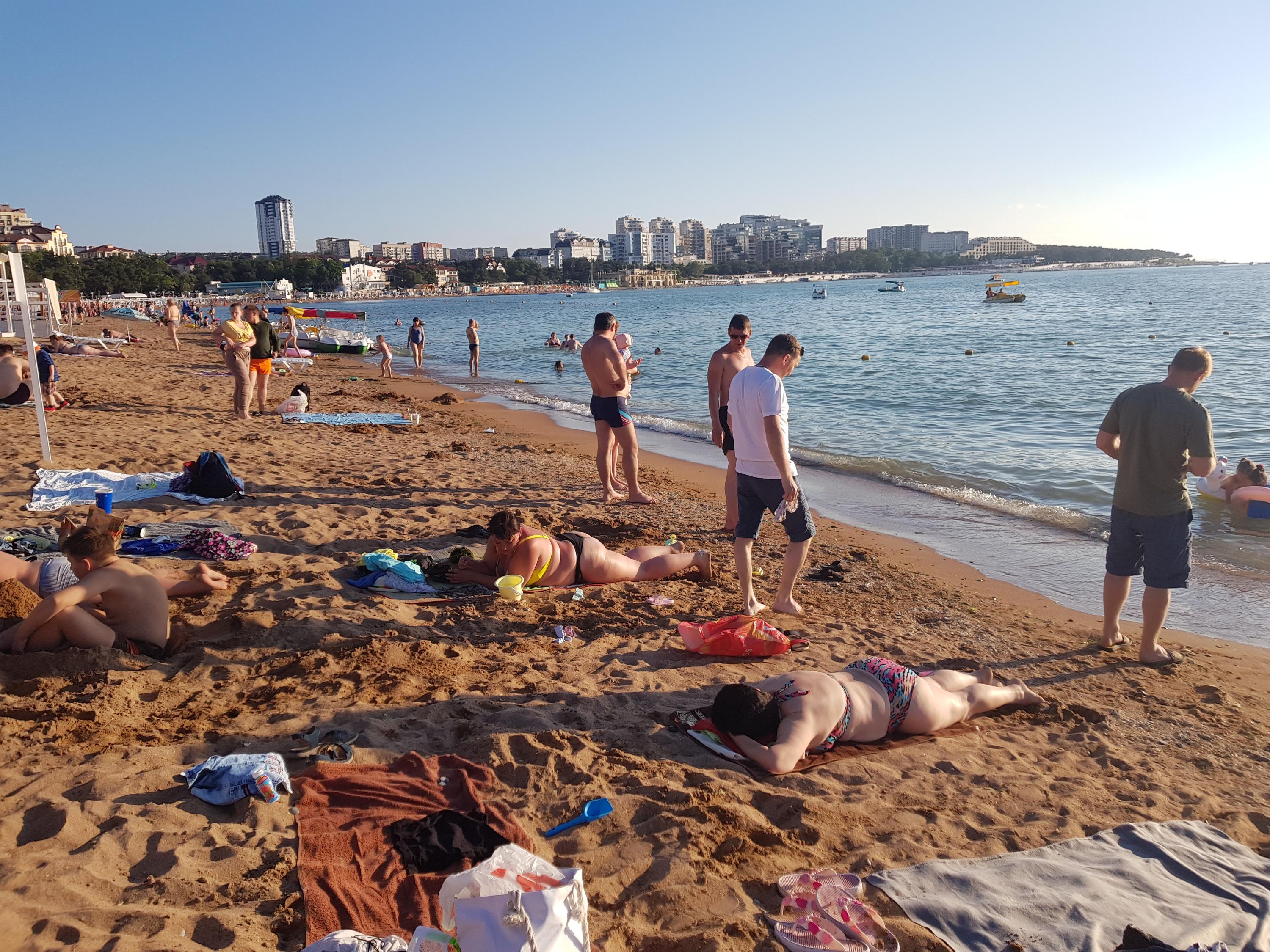 Море в Анапе летом