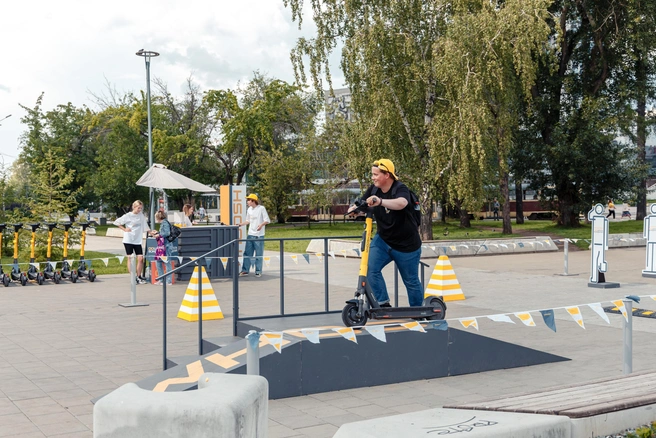 В Екатеринбурге есть школы для самокатчиков | Источник: пресс-служба Whoosh
