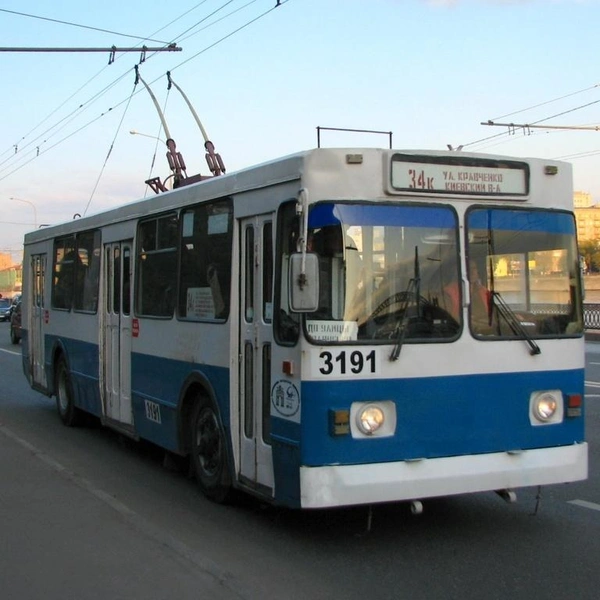 Троллейбус ЗиУ-682ВМ в 2010 году | Источник: Ej3tkl / Commons.wikimedia.org