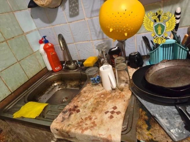 У прокуратуры появились кадры из квартиры в Ленобласти, где били детей. А с ними — вопросы к матери | Источник: Прокуратура Ленинградской области