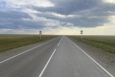 На трассе к Монголии в Забайкалье завершён ремонт