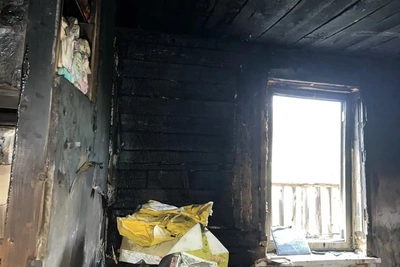 В Макарове произошел пожар в частном доме