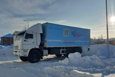 Передвижная поликлиника начала зимние выезды в Югре